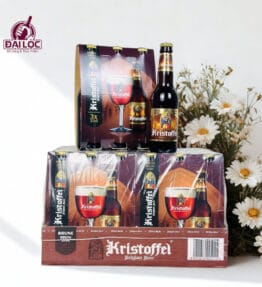 Bia Kristoffel Brune 6% Bỉ – thùng 24 chai 330ml