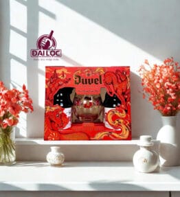 Hộp Quà Bia Duvel 4 chai + 1 Ly – Quà Tặng Cao Cấp | Shop Đại Lộc