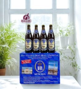 Bia Hofbrau Schwarze 5,1% - Bia Đen Đức nổi tiếng tại Munich