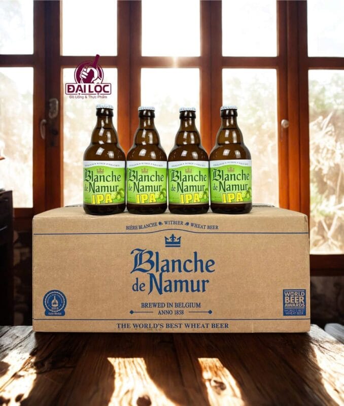 Blanche de Namur IPA 5.6% bia đắng Bỉ chai 330ml bia-blanche-de-namur