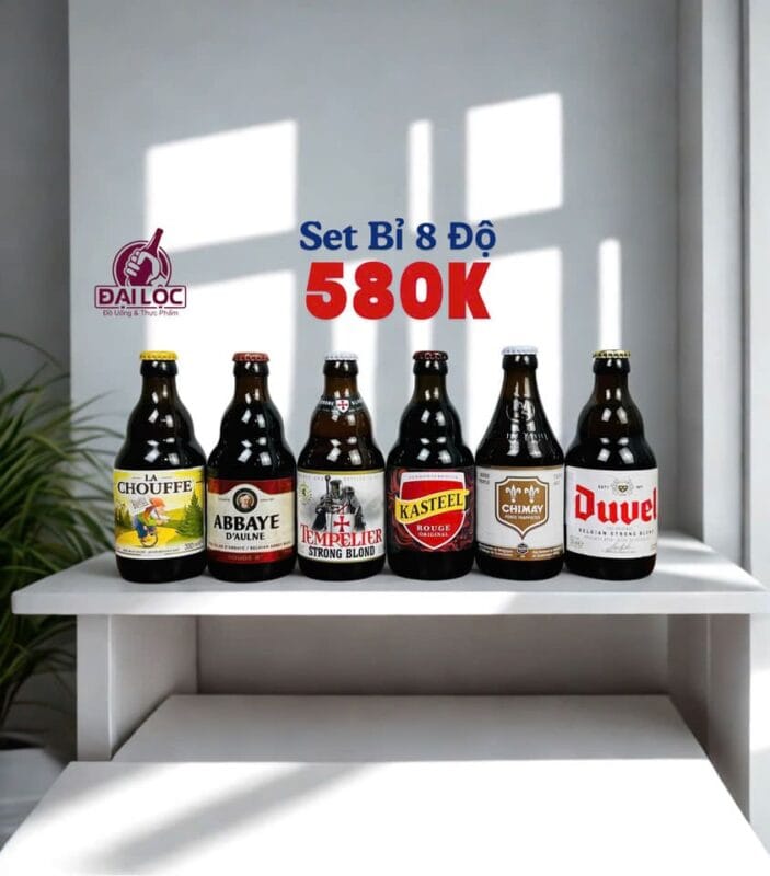 Set Bia Chill Nhập Khẩu Châu Âu Shop Đại Lộc 39 Hoa Cúc set-bia-chill-6-chai
