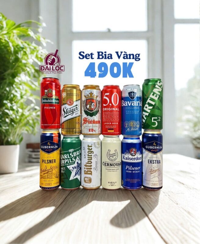 Set Bia Chill Nhập Khẩu Châu Âu Shop Đại Lộc 39 Hoa Cúc shop-bia-nhap-khau