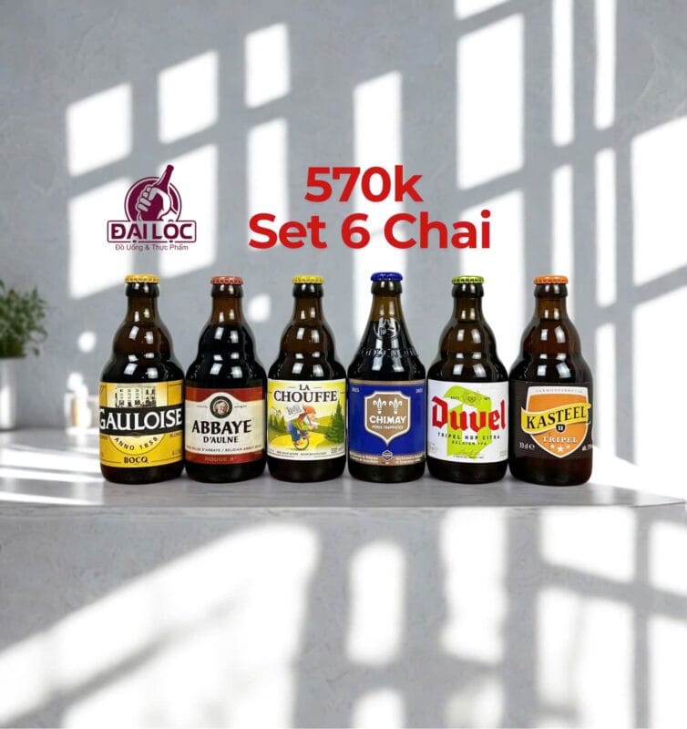 Set Bia Chill Nhập Khẩu Châu Âu Shop Đại Lộc 39 Hoa Cúc bia-bi-chill
