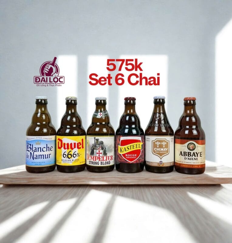 Set Bia Chill Nhập Khẩu Châu Âu Shop Đại Lộc 39 Hoa Cúc bia-bi-chill