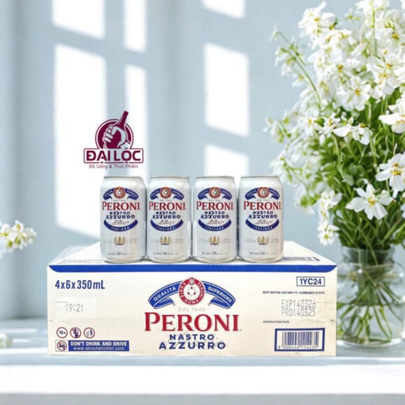 Bia Peroni Nhật – Thùng 24 Chai 350ml | Đại Lộc 39 Hoa Cúc