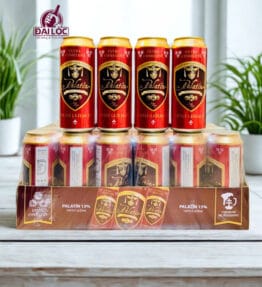Bia Steiger Palatin 5,5% Tiệp – thùng 24 lon 500ml