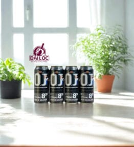 Bia OJ Bỉ 8.5% Strong Import – Lon 500ml – Thùng 24 Lon