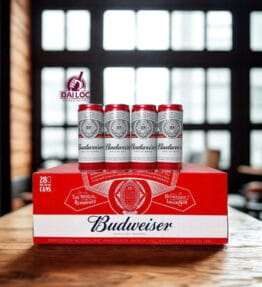 Budweiser sleek 28 lon 250ml