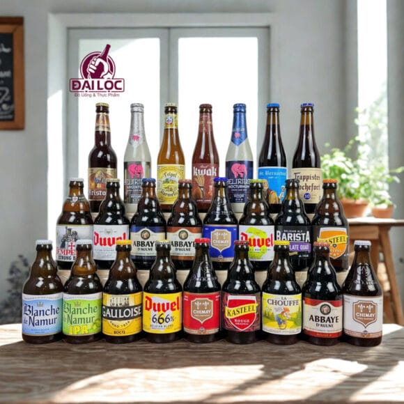 Set 24 Chai Bia Nhập Khẩu Cao Cấp – Bộ Sưu Tập Bia Thầy Tu & Craft Huyền Thoại