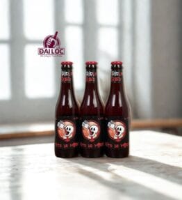 Bia Tête de Mort Triple Red 8.2% bia Bỉ chai 330ml