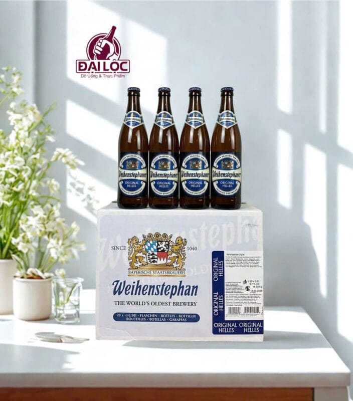 bia Weihenstephaner Original Helles
