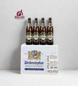 Bia Weihenstephaner Vitus 7.7% thung 20 chai 500ml bia Đức Đại Lộc