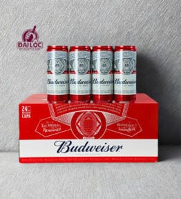 Budweiser 24 lon 330ml 5% sản xuất tại Việt Nam