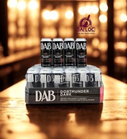 Bia Đức DAB Dark Lager 4,8% - Thùng 24 Lon 500ml