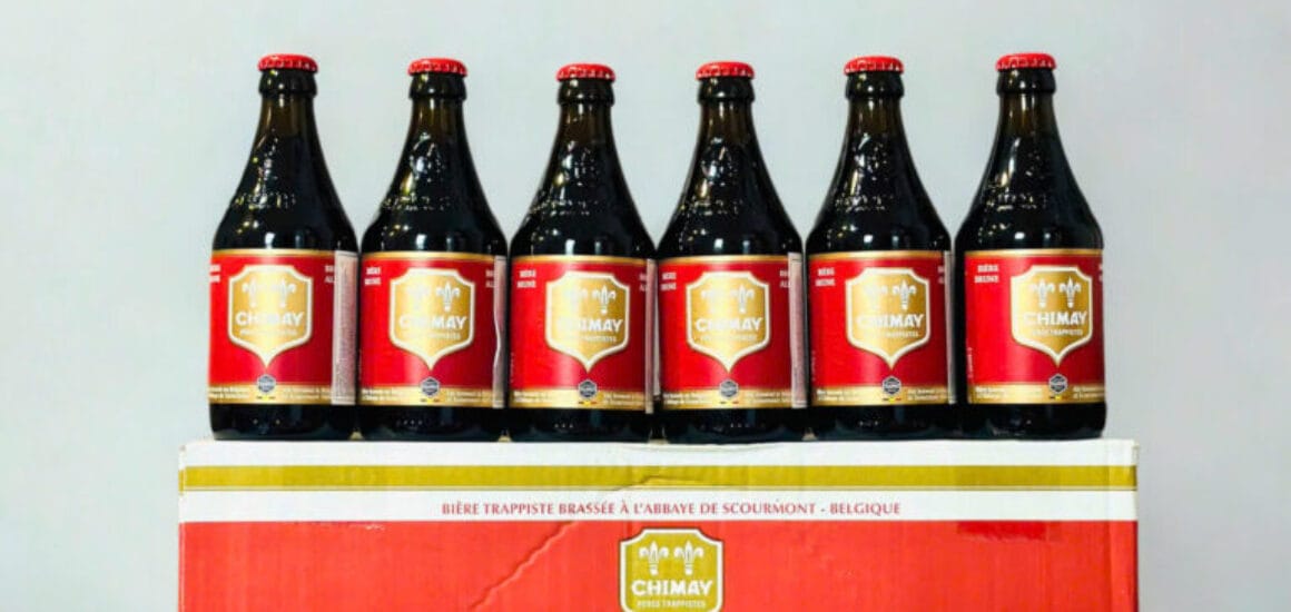 bia chimay trappist đỏ