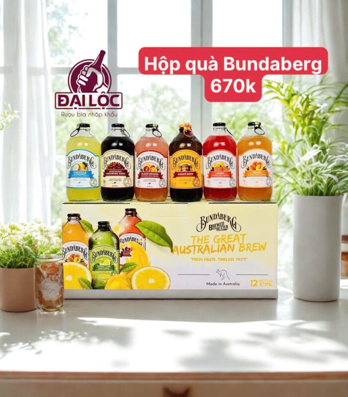 Hộp Quà Bia Nhập Khẩu Châu Âu cho mùa Tết Bính Ngọ 2026 Hộp quà bia Nhập Khẩu không cồn