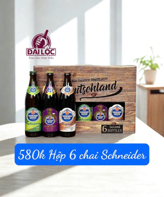 Hộp Quà Bia Nhập Khẩu Châu Âu cho mùa Tết Bính Ngọ 2026 BIA RƯỢU NHẬP KHẨU ĐẠI LỘC - hộp quà bia nhập khẩu