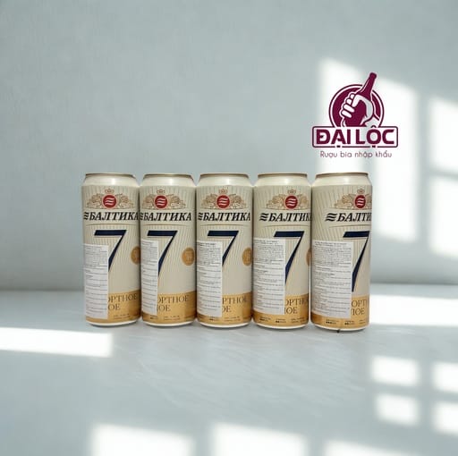 Bia Baltika 7 (Bia Số 7 Nga) 5.4% thùng 24 lon 450ml Bia Baltika 7 (Bia Số 7 Nga) 5.4% – Tinh Hoa Bia Export