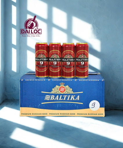 Bia-nga-baltika-9 Bia Nga Baltika 9 (8%) 24 lon 450ml