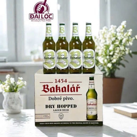 Bakalar Dry Hopped Lager chính là lựa chọn số 1 cho người yêu bia Tiệp