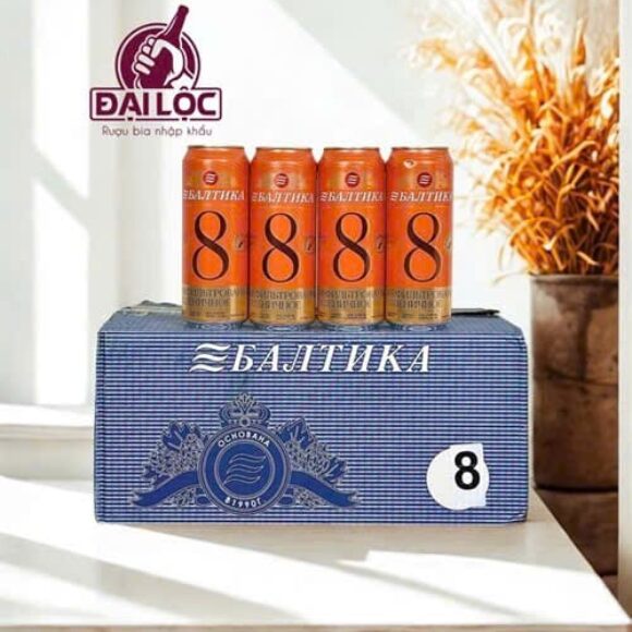 Bia Baltika 8 – Tinh Hoa Bia Lúa Mì Nga