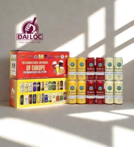 Hộp Quà Bia Bỉ St. Pierre 12 lon 500ml – Đỉnh cao tinh hoa bia Tu Viện