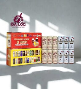 Hộp Quà Bia Đức Radeberger - Hộp 12 Lon 500ml