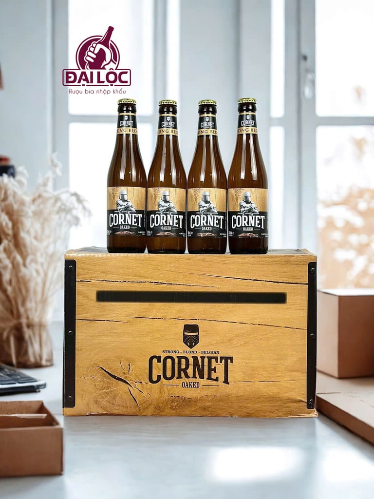 Bia Cornet Oaked 8.5% – Chai 330ml – Thùng 24 Chai