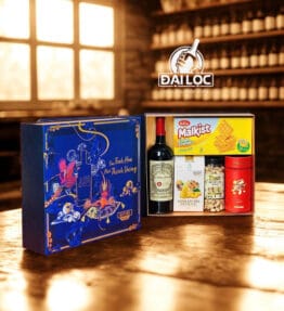 Hộp Quà Hamper Vang Ý Terre Di Mario 17% 750ml