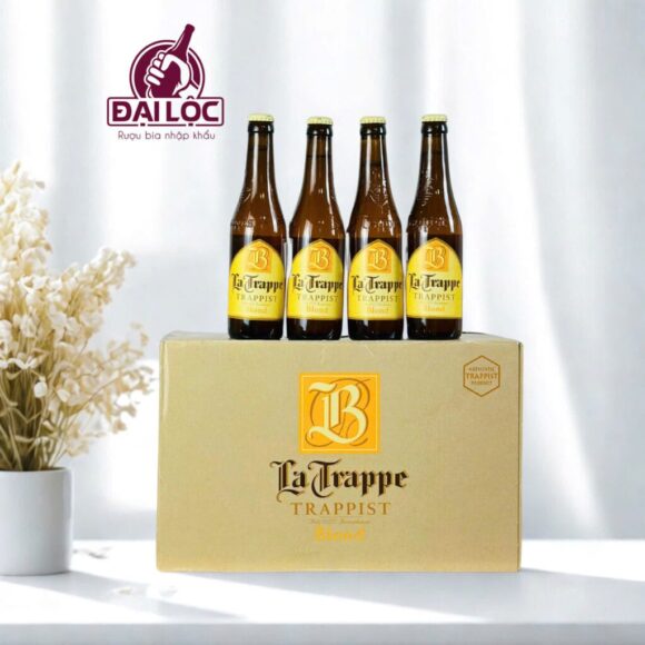 Bia La Trappe Blond 6,5% Hà Lan – Chai 330ml – Thùng 24 Chai