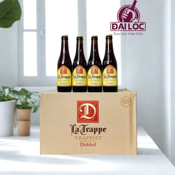 Bia La Trappe Dubbel 7% Hà Lan – Chai 330ml – Thùng 24 Chai