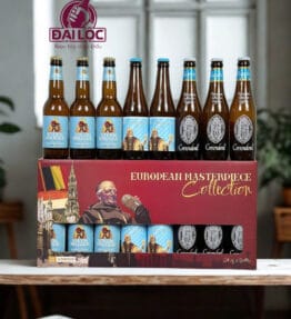 Hộp Quà Bia Bỉ Lúa Mì Blanche – Hộp 8 chai 330ml