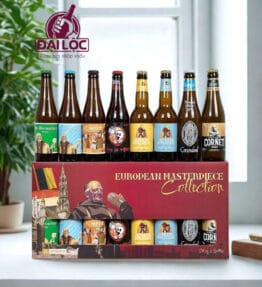 Hộp Quà Bia Bỉ MIX 8 Loại – Hộp 8 chai 330ml