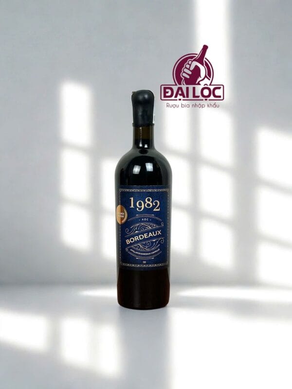 Rượu vang Pháp 1982 Bordeaux là sự lựa chọn hoàn hảo cho các bữa tiệc và làm quà tặng ý nghĩa.