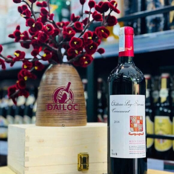 Vang đỏ Chateau Puy Servain Terrement Montravel 14,5% 2018