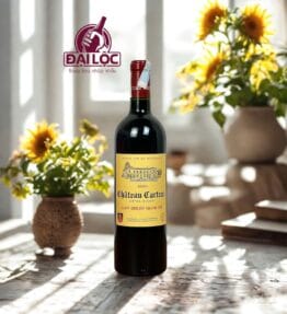 Rượu Vang Pháp Château Carteaux Côtes Daugay 2020 – Tinh Hoa Saint-Émilion Đỉnh Cao