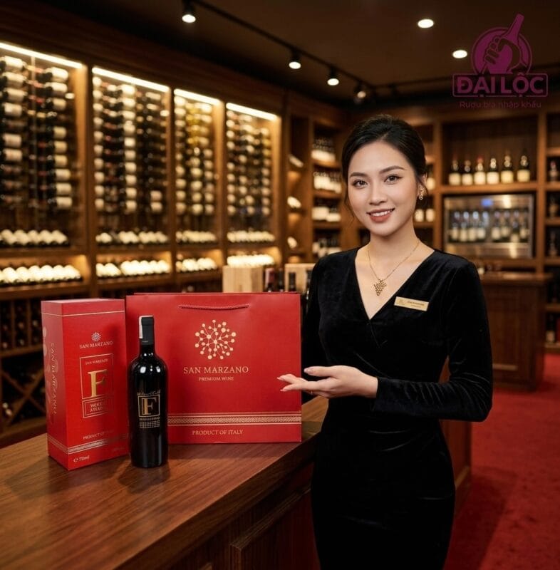 Rượu vang F Gold 24 Karat Limited Edition 15%