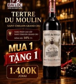 Rượu Vang Tertre Du Moulin Cuvee Millesimee 2020 - Mua 1 tặng 1