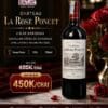 RƯỢU VANG PHÁP CHÂTEAU LA ROSE PONCET 2022 15% BORDEAUX