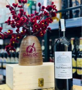 VANG ĐỎ CHÂTEAU HAUT-POMMARÈDE GRAVES 2018 13,5% TINH HOA TỪ ĐẤT SỎI