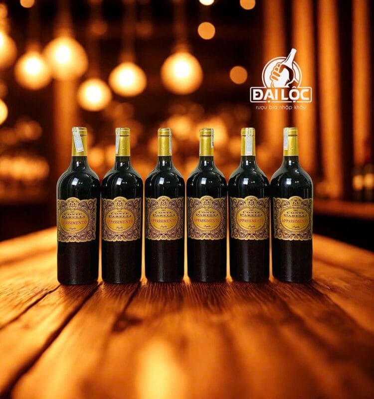 So sánh vị chát của nho Negroamaro và Montepulciano trong vang Ý Conte Parelli Appassimento là minh chứng cho nghệ thuật làm rượu vang Ý kỳ công của vùng Puglia, nước Ý.
