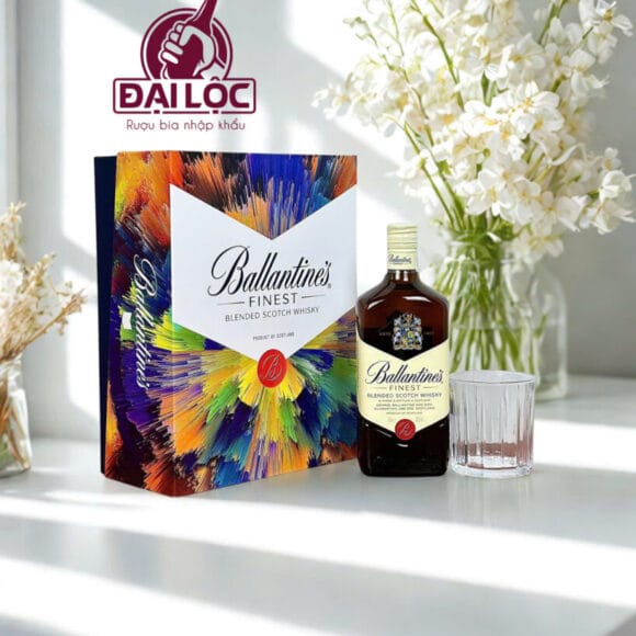 Hộp Quà Ballantine's Finest – Hương Vị Cổ Điển, Quà Tặng Tinh Tế Tại Shop Đại Lộc