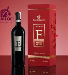 Hộp quà vang F Negroamaro Salento 15%