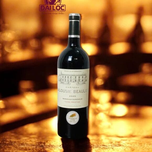 Rượu Vang Pháp Château Jalousie Beaulieu 14,5% (2022)