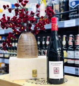 RƯỢU VANG ĐỎ PHÁP LE CABANON SYRAH 2019 13% HƯƠNG VỊ MẠNH MẼ TỪ THUNG LŨNG RHÔNE