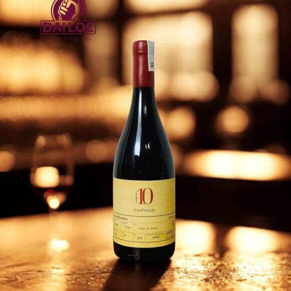 Rượu Vang 10 Gran Reserva Syrah - Carmenere 15%