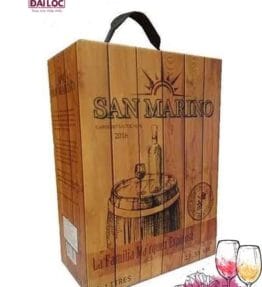 Rượu vang San Marino (bịch 3 lít) Cabernet Sauvignon