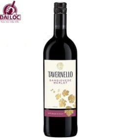 Rượu vang Tavernello Sangiovese Merlot