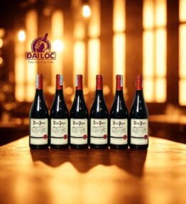Rượu Vang Pháp Vieux Papes Rouge 12,5% (Merlot – Syrah)