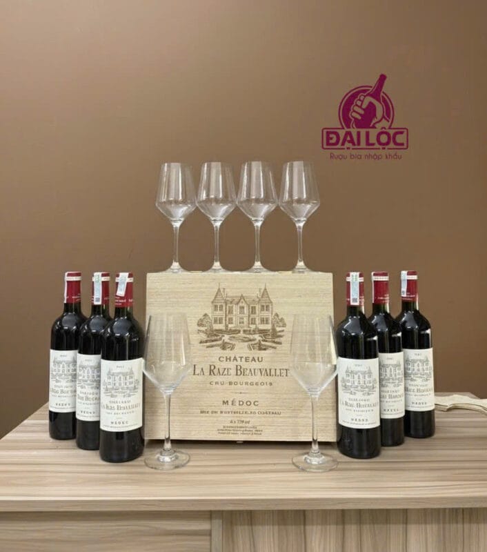 Mua rượu vang Pháp tại TPHCM: Showroom uy tín, giao hàng hỏa tốc Rượu Vang Pháp Chateau La Raze Beauvallet 2021. Ưu đãi hấp dẫn - Mua 2 tặng 1!
